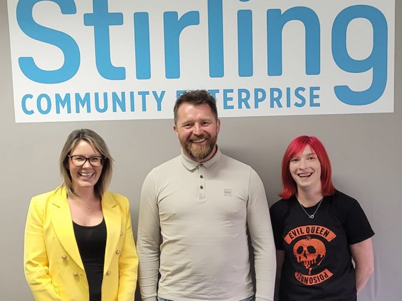 We pride ourselves here at Stirling Community Enterprise in working collaboratively with other organisations such as the DWP, NHS and SDS to make their services more accessible to those who need them.