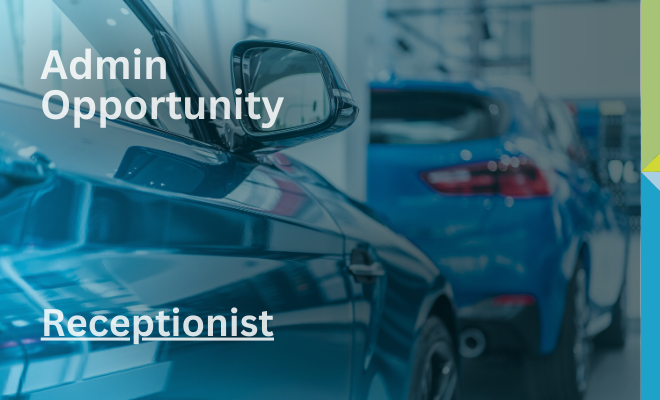 Arnold Clark – Receptionist – Admin